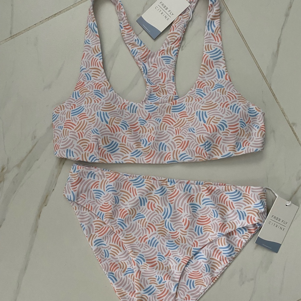 NWT Free Fly x Citrine Limited Edition Bikini